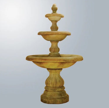 Giannini Garden Isola Three Tier Fountain